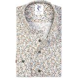 R2 Amsterdam Overhemd lange mouw multicolor (Maat: 38)