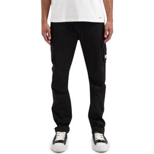 Croyez homme Parachute Cargo Pants broek zwart (Maat: L)