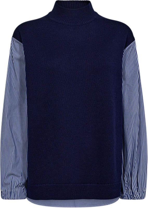 MOS MOSH - Juella - Gebreide Pullover - Opstaande Kraag