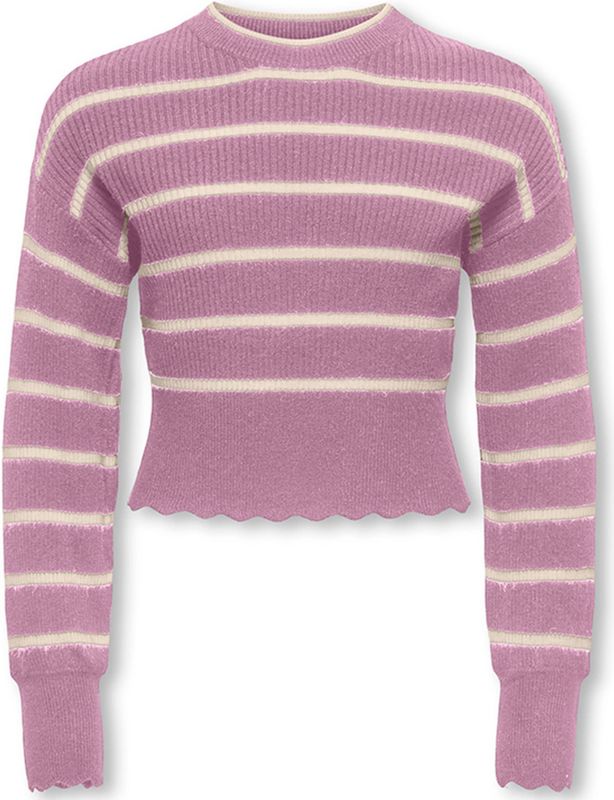 Kogibi - Gebreide Pullover - Regular Fit - Lange Mouwen - O-hals