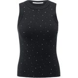 YAYA Dames top zwart (Maat: M) - Halslijn: Ronde hals,