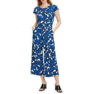 Betty Barclay Overall Lang 1/2 Arm jumpsuit blauw (Maat: 40)