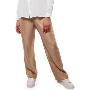 Exxcellent Lilah broek goud (Maat: 42) - Effen