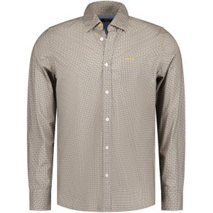 NZA - Overhemd - Beige - Heren