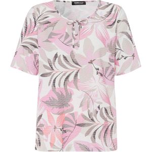 Frank Walder T-shirt roze (Maat: 44) - Halslijn: Ronde hals,
