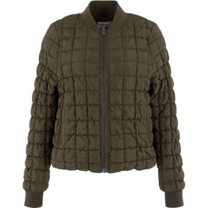 Anna Blue Dames jas groen (Maat: M) - Effen