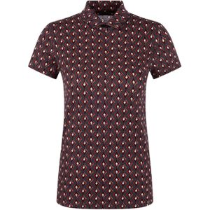 Marc Cain Dames t-shirt grijs (Maat: 38) - Halslijn: Polokraag,
