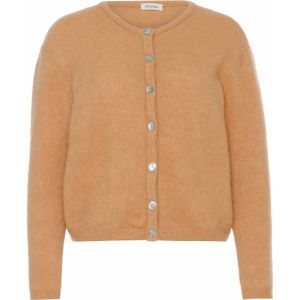 American Vintage Dames vest beige (Maat: S) - Halslijn: Ronde hals,