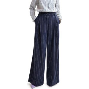 Essentiel Antwerp Hotel wide leg broek blauw (Maat: 34)