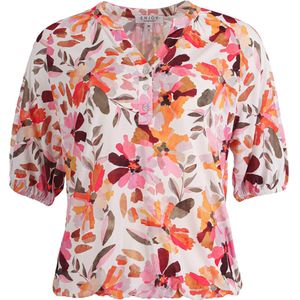 Enjoy Blouse roze (Maat: 2XL) - Halslijn: V-hals,