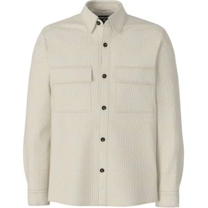 Strellson Overshirt ecru (Maat: XL) - Effen