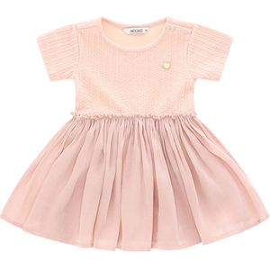 Le Chic Meisjes jurk roze (Maat: 68) - Baby
