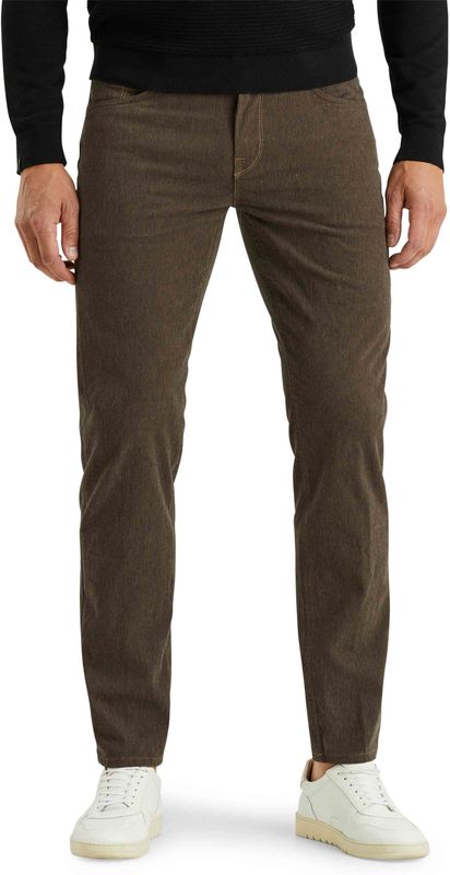 Vanguard V7 RIDER YARN DYED heren broek bruin (Maat: 31-30) - Effen