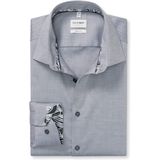 Olymp Level 5 Heren overhemd extra lange mouw blauw (Maat: 38)