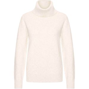 HV Society Trui beige (Maat: 38) - Effen - Halslijn: Col,