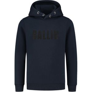 Ballin Hoodie blauw (Maat: 164) - TekstLogo - Halslijn: Capuchon,