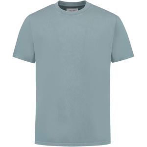 Pure Path T-shirt blauw (Maat: S) - Effen - Halslijn: Ronde hals,