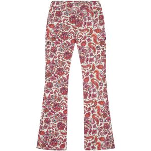 NIK & NIK Printed Flared Pants broek roze (Maat: 152)