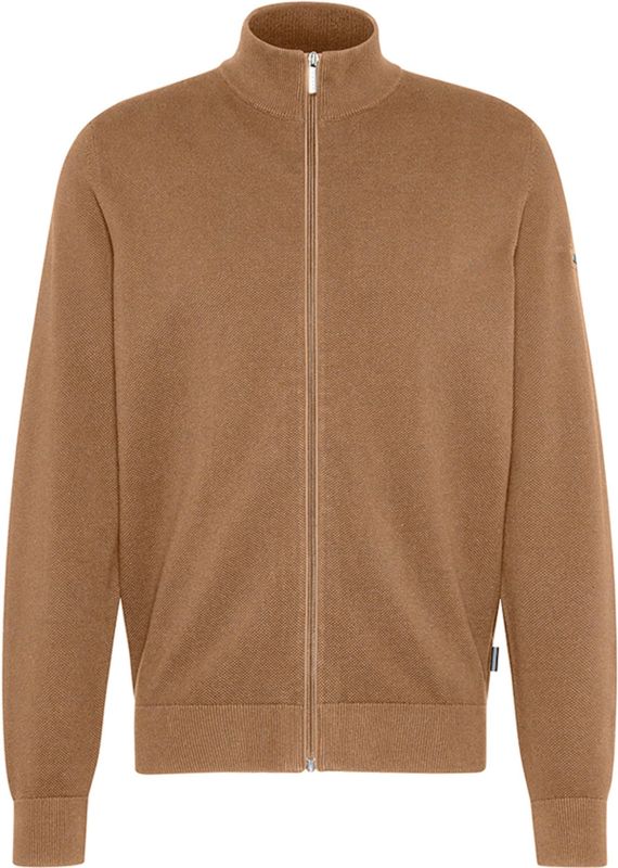 Bugatti - Vest - Taupe - Met Ritssluiting