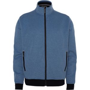 Baileys Vest blauw (Maat: XL) - Halslijn: Opstaande kraag,