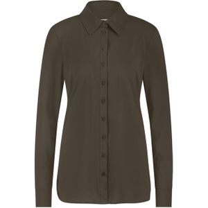 Studio Anneloes - Poppy - Blouse - Groen - Polokraag