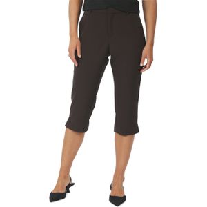 Neo Noir Tasia Suit Capri broek bruin (Maat: 36) - Effen