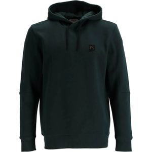 Chasin' Hoodie groen (Maat: S) - Effen - Halslijn: Capuchon,