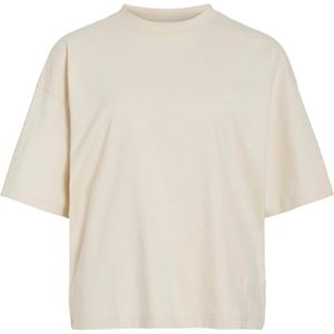 Rounanna - Oversized O-Neck T-Shirt - Groen - Katoen