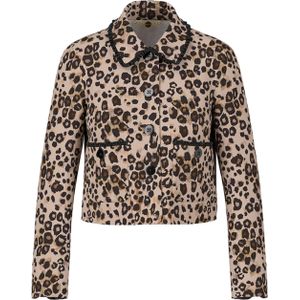 Marc Cain - Korte Jas - Veelkleurig - Dierenprint