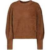 Monari - Pullover - Bruin - Effen - Ronde Halslijn