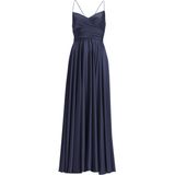 Heykyla Dames jurk blauw (Maat: 32) - Effen