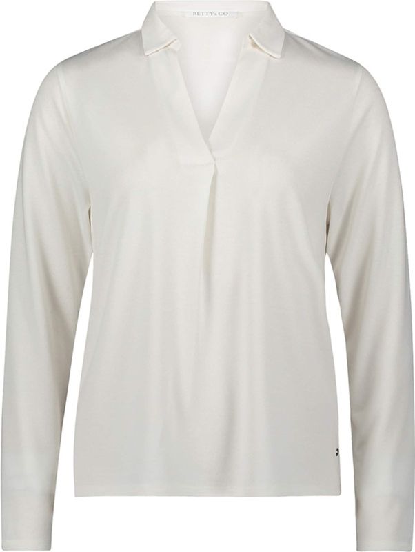 Betty & Co - Blouse Kraag - Gebroken Wit