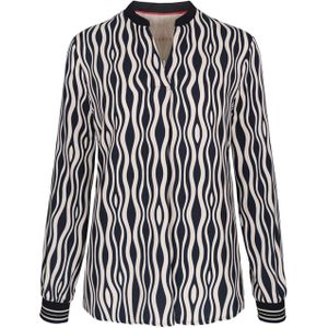 Bianca Blouse zwart (Maat: 42) - Halslijn: V-hals,