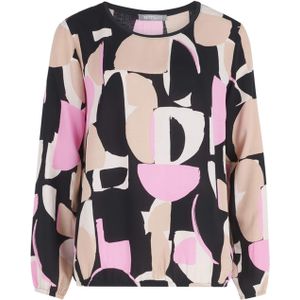 Betty en Co Blouse multicolor (Maat: 42) - Halslijn: Ronde hals,