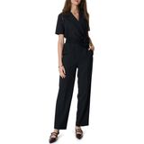 Vera Mont - Jumpsuit - Zwart - Aansluitende Pasvorm - Lange Mouw