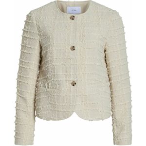 VILA - Jacket Likey - Gebroken Wit - Tussenjas