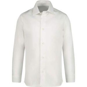 Gymp Jongens overhemd lange mouw wit (Maat: 92)