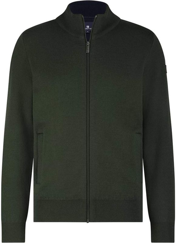 State of Art - Vest - Donker Groen - Effen