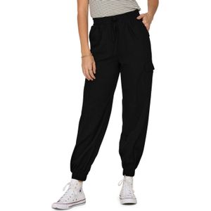 Only ONLKATINKA CARGO PANT WVN NOOS broek zwart (Maat: S)