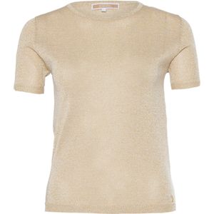 Kocca Trui goud (Maat: XL) - Glitter - Halslijn: Ronde hals,