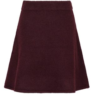 Neo Noir - Gisa Knit Skirt - Bordeaux - Rok