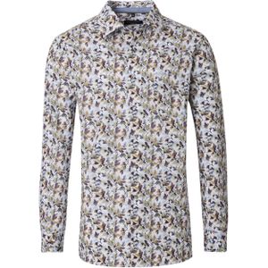 Casa Moda Overhemd groen, Bedrukt