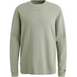 Cast Iron - Longsleeve T-shirt Waffle - Lichtgroen - Heren T-shirt