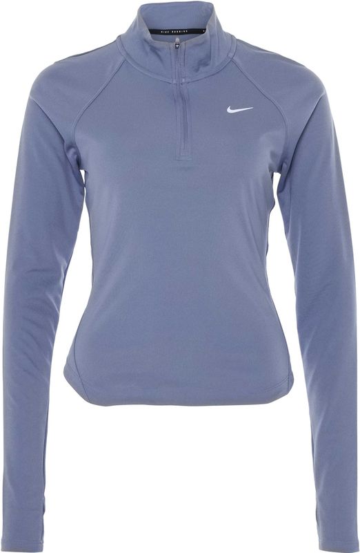 Nike - w nk tempo swsh hbr df hz - Tanktop - Blauw