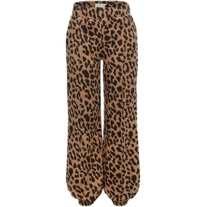 Looxs Little meisjes broek bruin (Maat: 110) - Animal