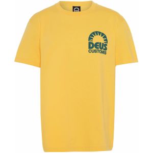 Deus Heren t-shirt geel (Maat: L) - Halslijn: Ronde hals,