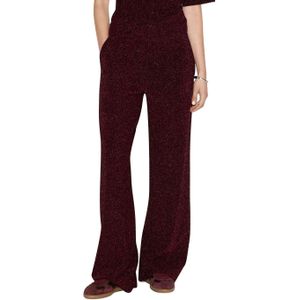 Dante6 Noemia lurex broek bordeaux (Maat: 42) - Glitter