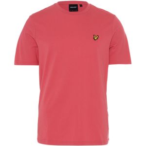 Lyle & Scott T-shirt roze (Maat: L) - Logo - Halslijn: Ronde hals,