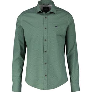 Lerros Overhemd lange mouw groen (Maat: 2XL)