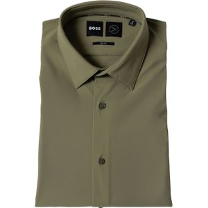 Boss - P-HANK-s-kent-C1-222 - Overhemd - Groen - Lange Mouw
